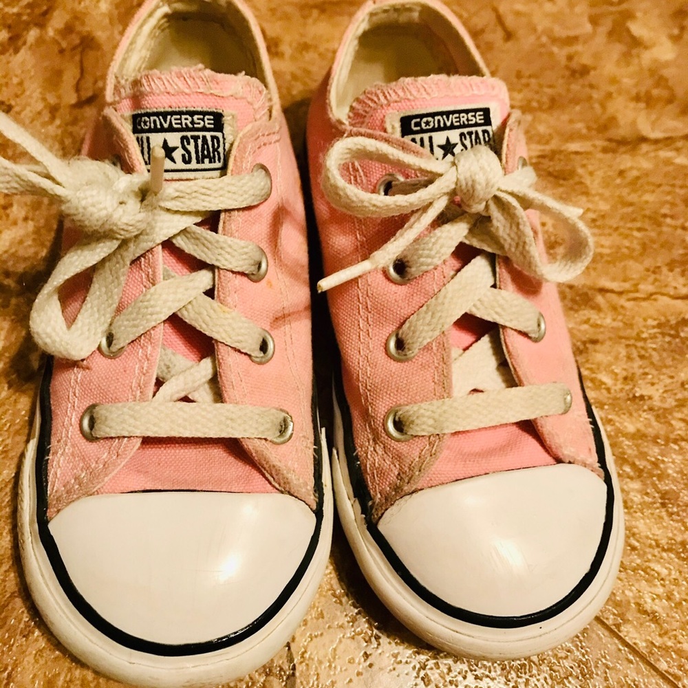 Size 9 Toddler Girls Light Pink Converse